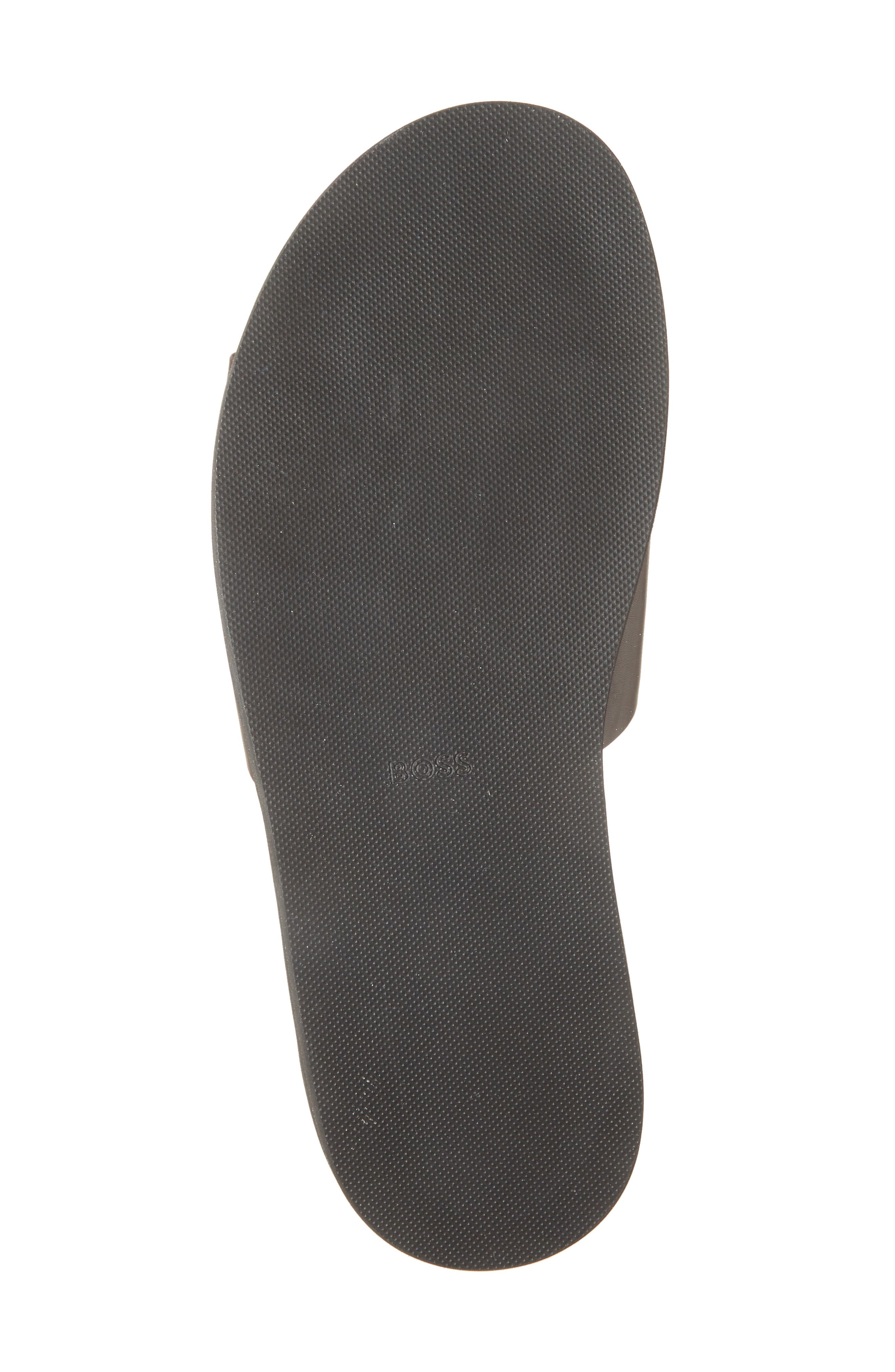 BOSS Darrel Slide Sandal, Alternate, color, Dark Brown