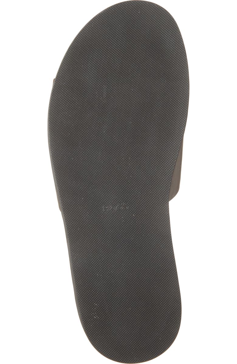 BOSS Darrel Slide Sandal, Alternate, color, Dark Brown