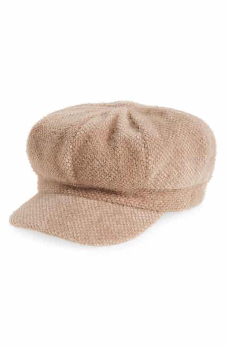 Melrose and Market Eyelash Knit Newsboy Cap