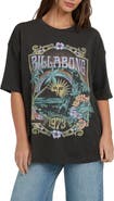 Billabong Counting Stars Oversize Cotton Graphic T-Shirt