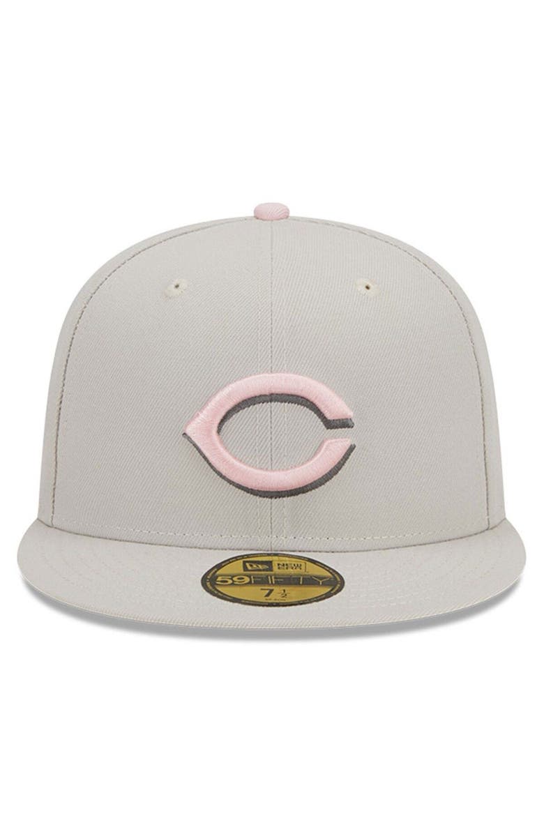 New Era Men's New Era  Khaki Cincinnati Reds 2023 Mother's Day On-Field 59FIFTY Fitted Hat, Alternate, color, 