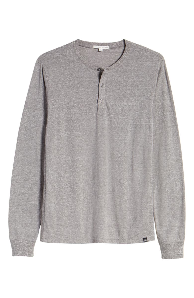 Threads 4 Thought Long Sleeve Henley, Alternate, color, 