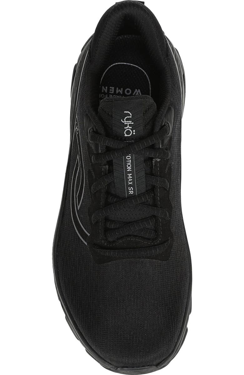 Rykä Devotion Max SR Walking Sneaker, Alternate, color, Black/ Black