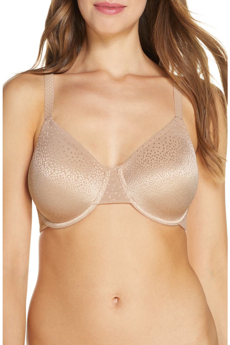 Back Appeal™ Smoothing Underwire Bra, Main, color, PRALINE
