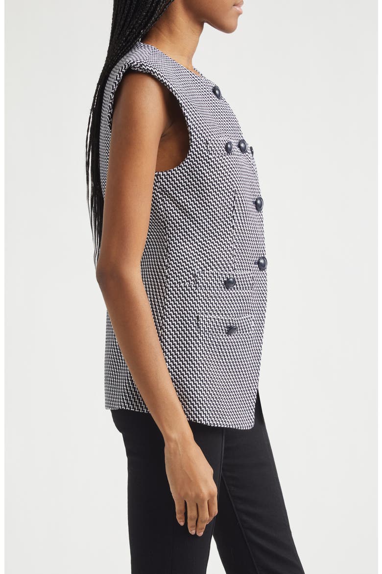 Tamara Vest, Alternate, color, NAVY/ DOVE WHITE