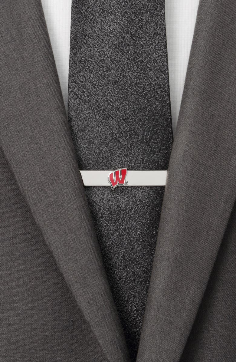 Cufflinks, Inc. NCAA Wisconsin Badgers Tie Bar, Alternate, color,
