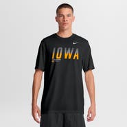 Nike Men's Nike Black Iowa Hawkeyes Sideline Legend Dri-FIT T-Shirt