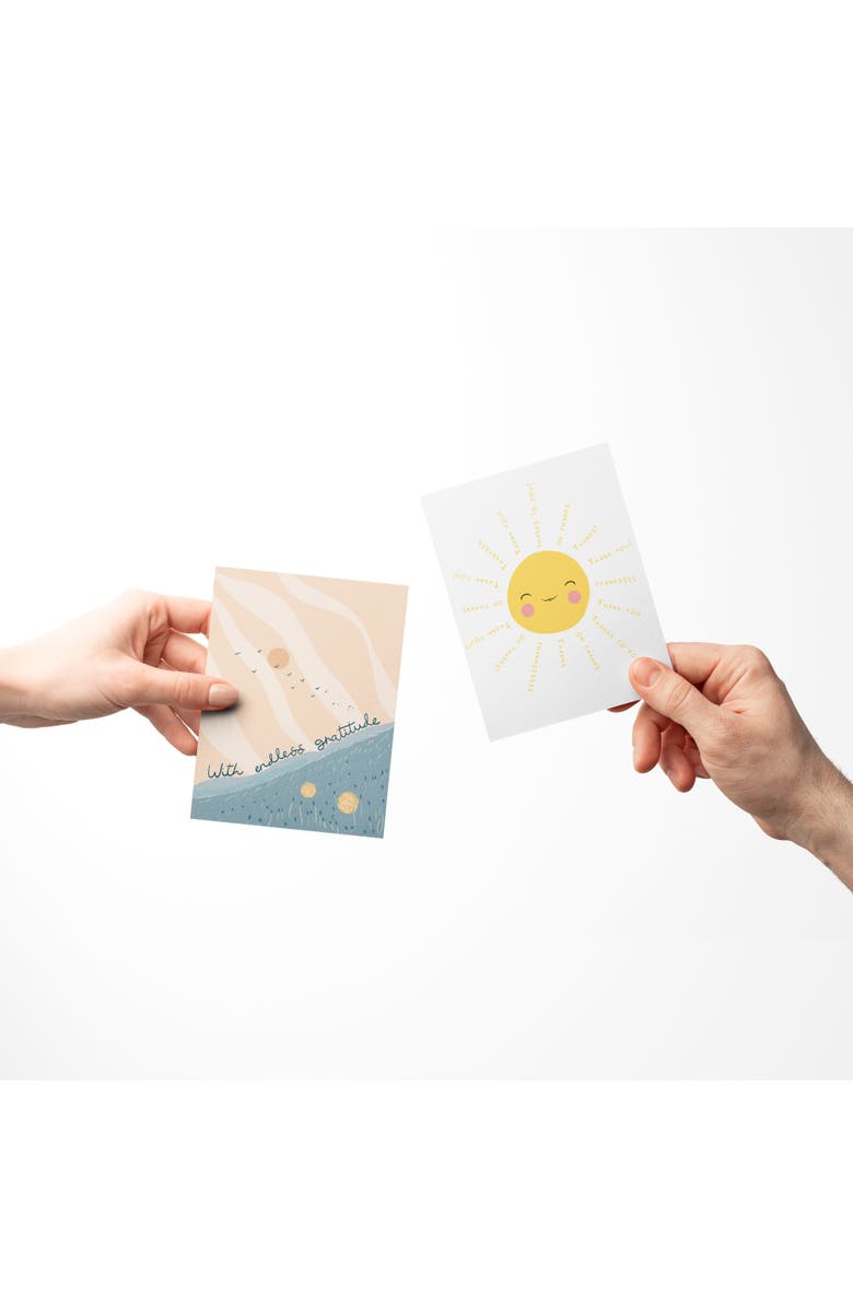 Ramus & Co Everyday Greeting Card Pack (3ct) "Gratitude, Clothes, Sun", Alternate, color, Multi-Pack