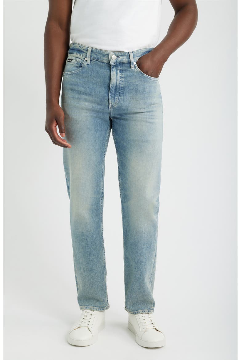 C-Ogden Straight Leg Jeans, Main, color, BRIGHT BLUE