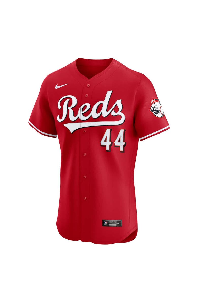 Nike Men's Nike Elly De La Cruz Red Cincinnati Reds Alternate Elite Jersey, Alternate, color, 