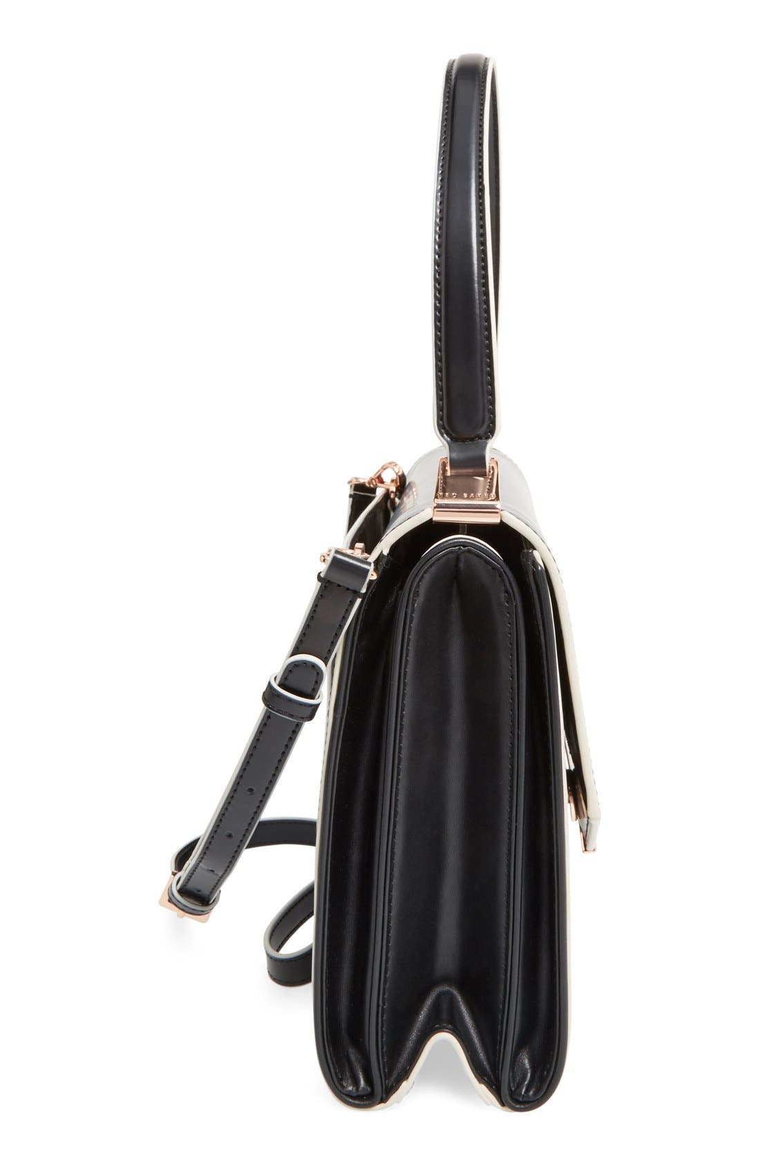 Ted Baker London Leather Shoulder Bag, Alternate, color, 