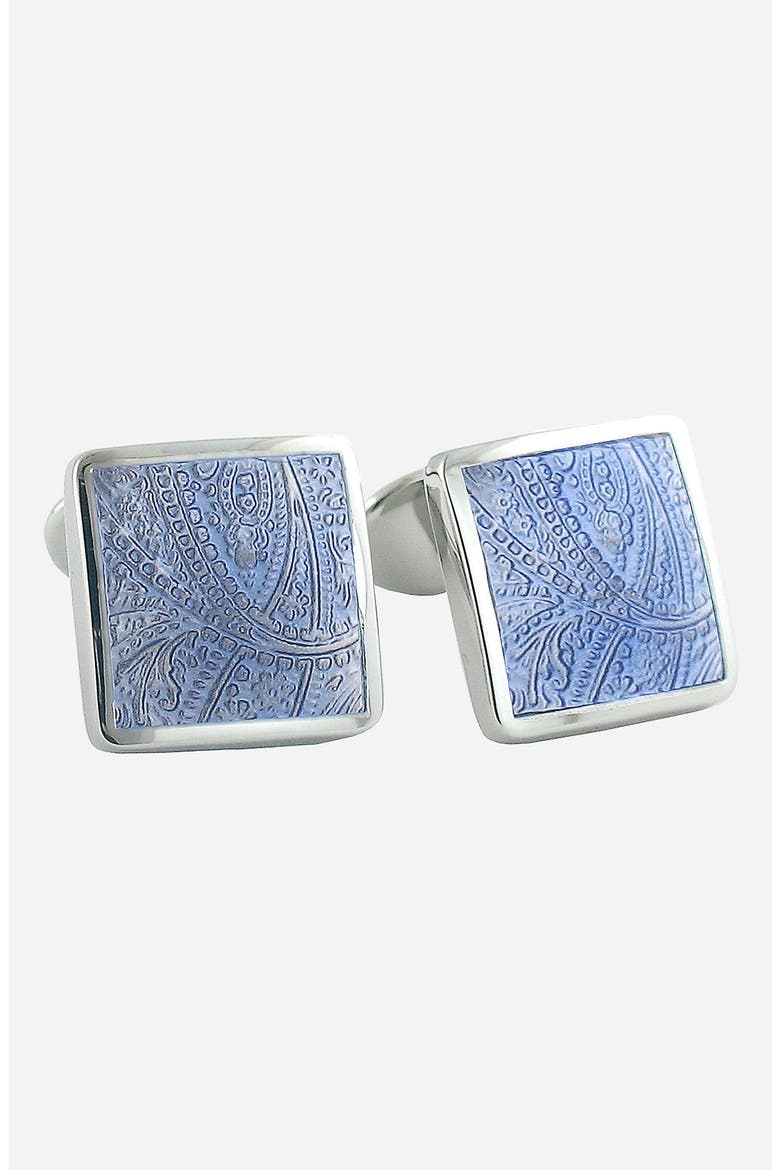 Sterling Silver Cuff Links, Main, color, SILVER