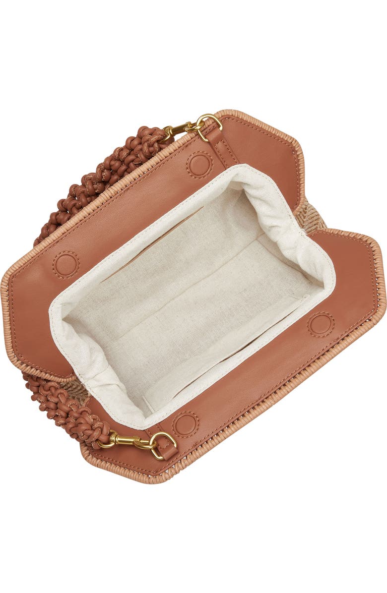 Vince Camuto Amari Woven Clutch, Alternate, color,