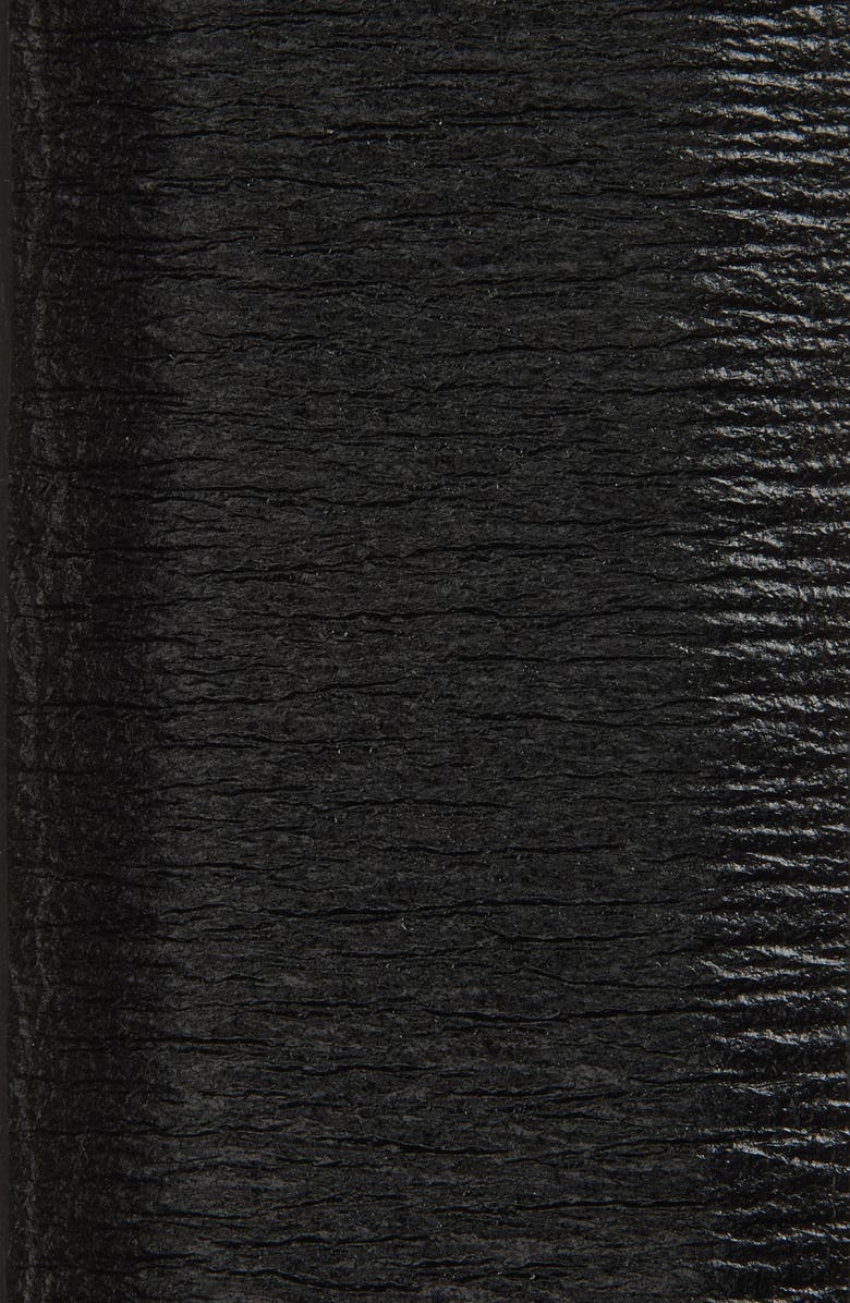 Givenchy Round Buckle Leather Belt, Alternate, color, Black