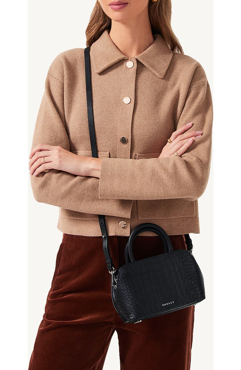 Radley Liverpool Zip Crossbody Bag, Alternate, color, Black