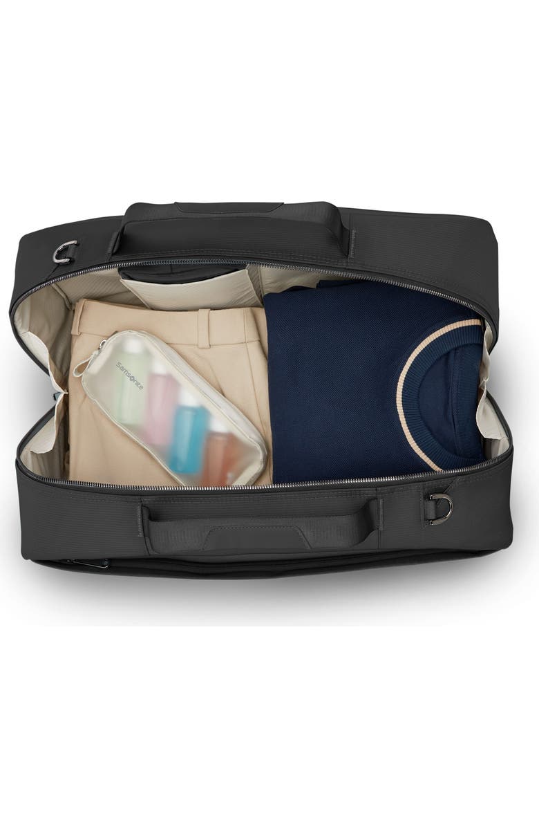 Samsonite Silhouette 18 Travel Duffel, Alternate, color, Black