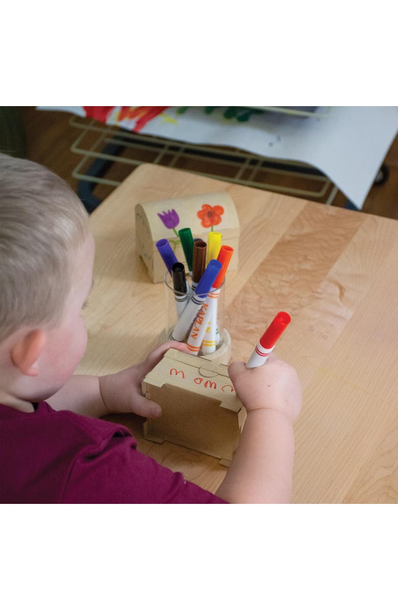 Kaplan Early Learning Company Washable Broad Tip Marker Class Pack - 200 Per Box, Alternate, color, Multicolor