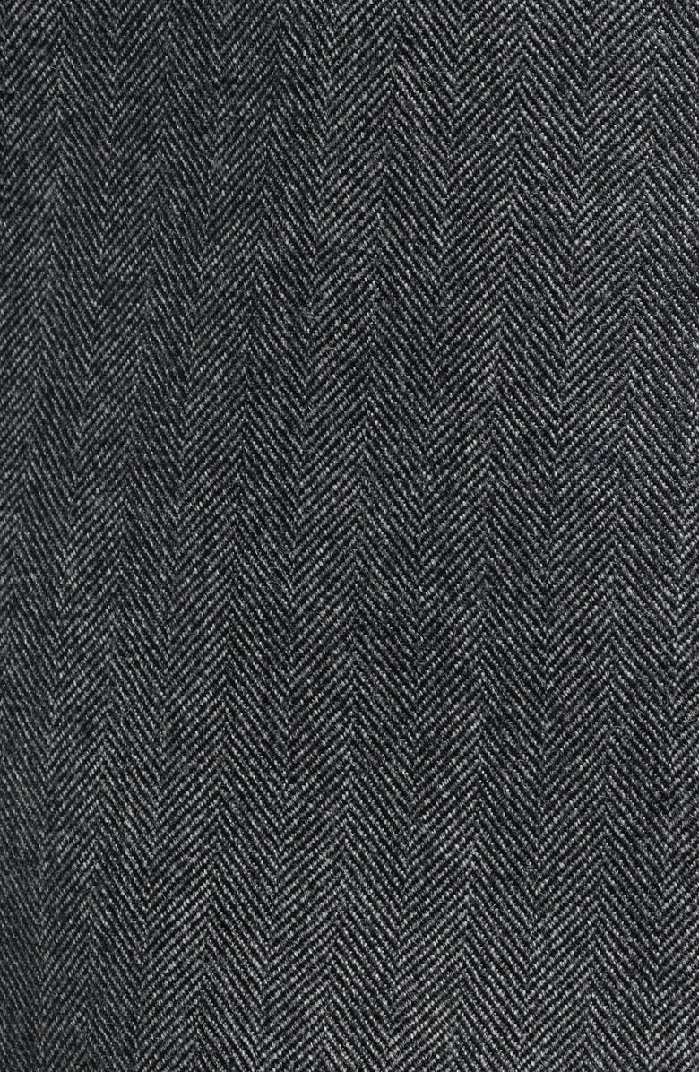 DANIEL HECHTER Grey Wool Blend Herringbone Sport Coat, Alternate, color, Grey