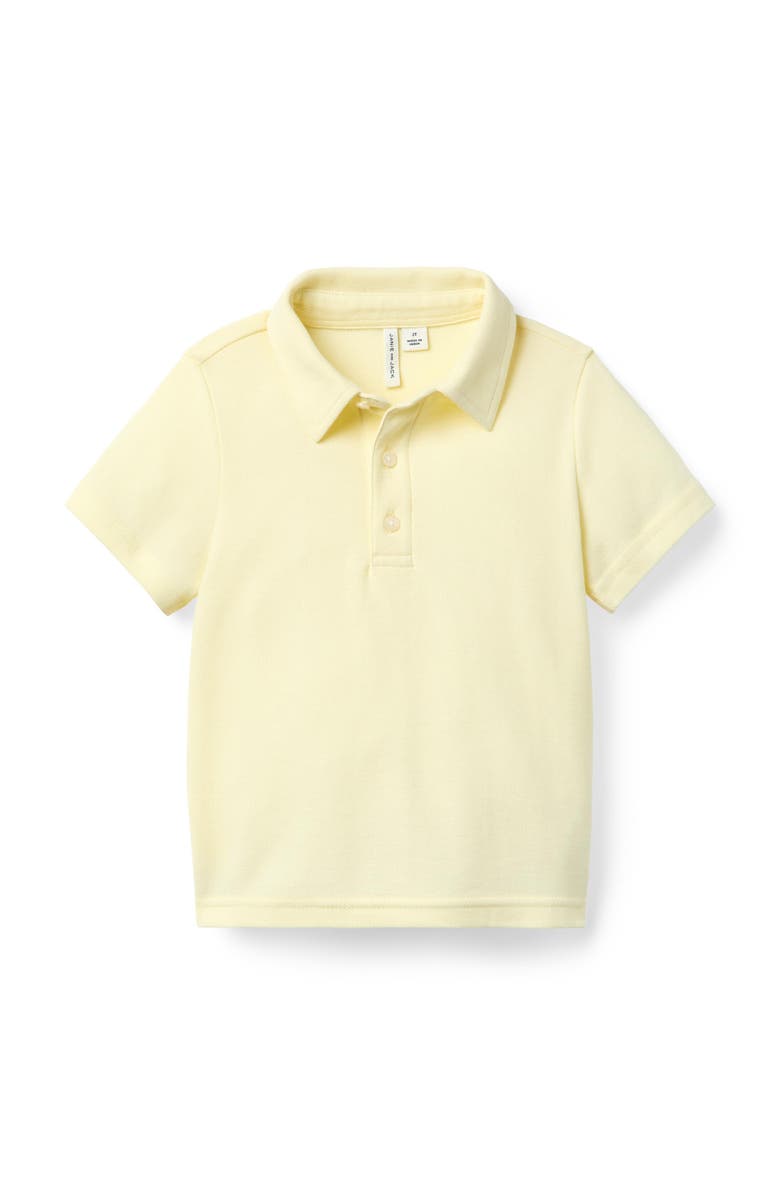Janie and Jack The Classic Pique Polo, Main, color, Yellow