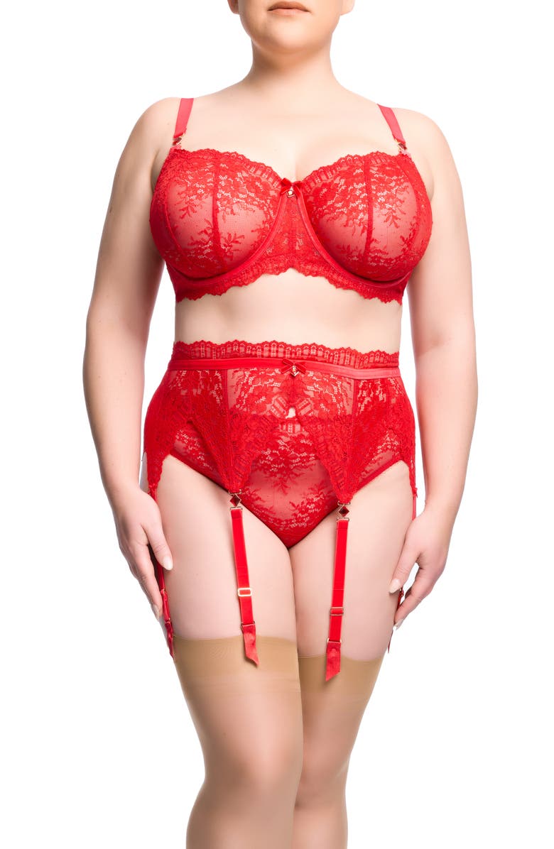 Dita Von Teese Floradora Curve Underwire Bra, Alternate, color, 
