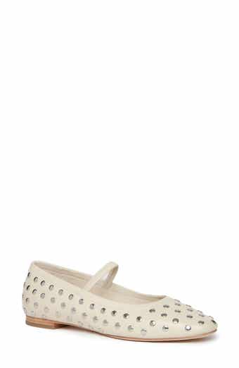 Joya Stud Mary Jane Flat