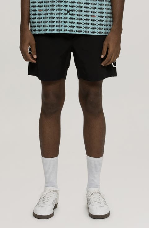 Billboard Nylon Swim Trunks