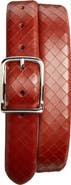 Nordstrom Makai Basket Weave Texture Leather Belt