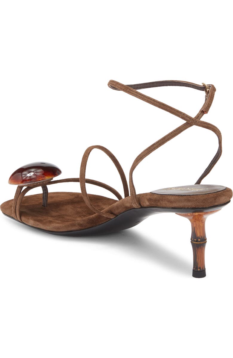 Jeffrey Campbell Carnelian Sandal, Alternate, color, Espresso Suede