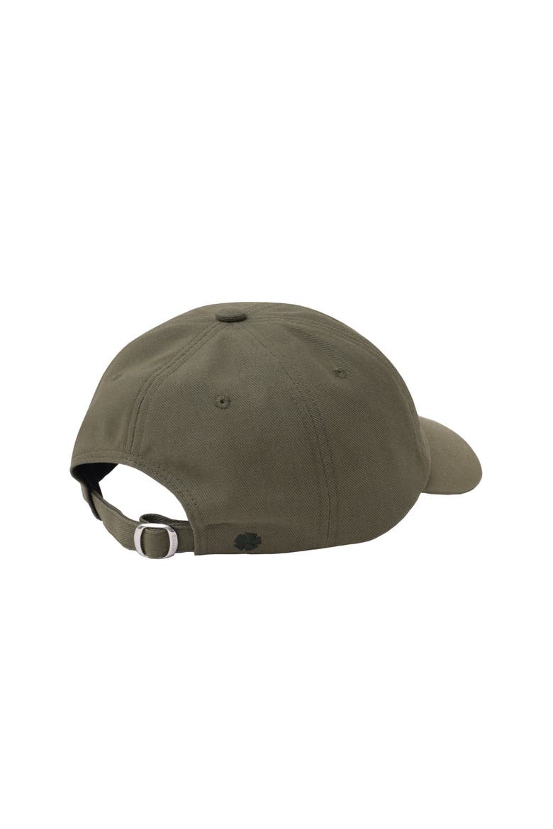 Cotton Twill Logo Cap, Alternate, color, Olive