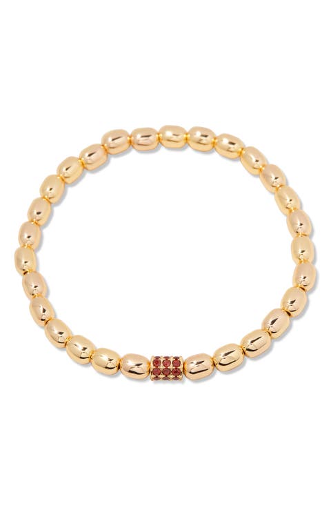 Brei Birthstone Beaded Stretch Bracelet
