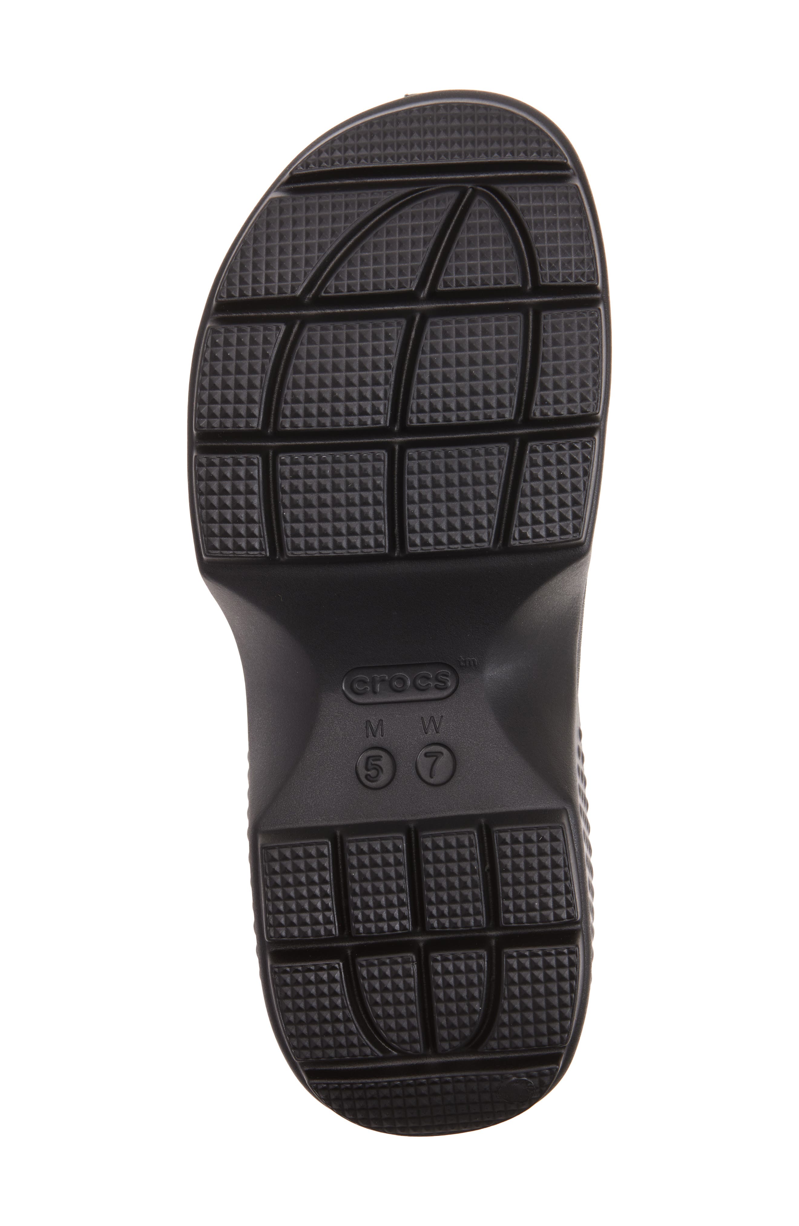 CROCS Stomp Loafer, Alternate, color, Black/ Black