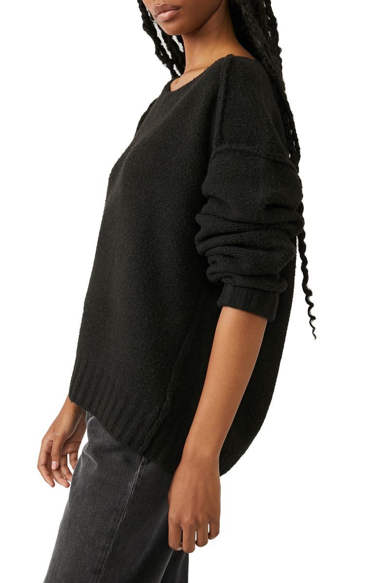 Free People Care Eastwood Tunic Sweater, Alternate, color,