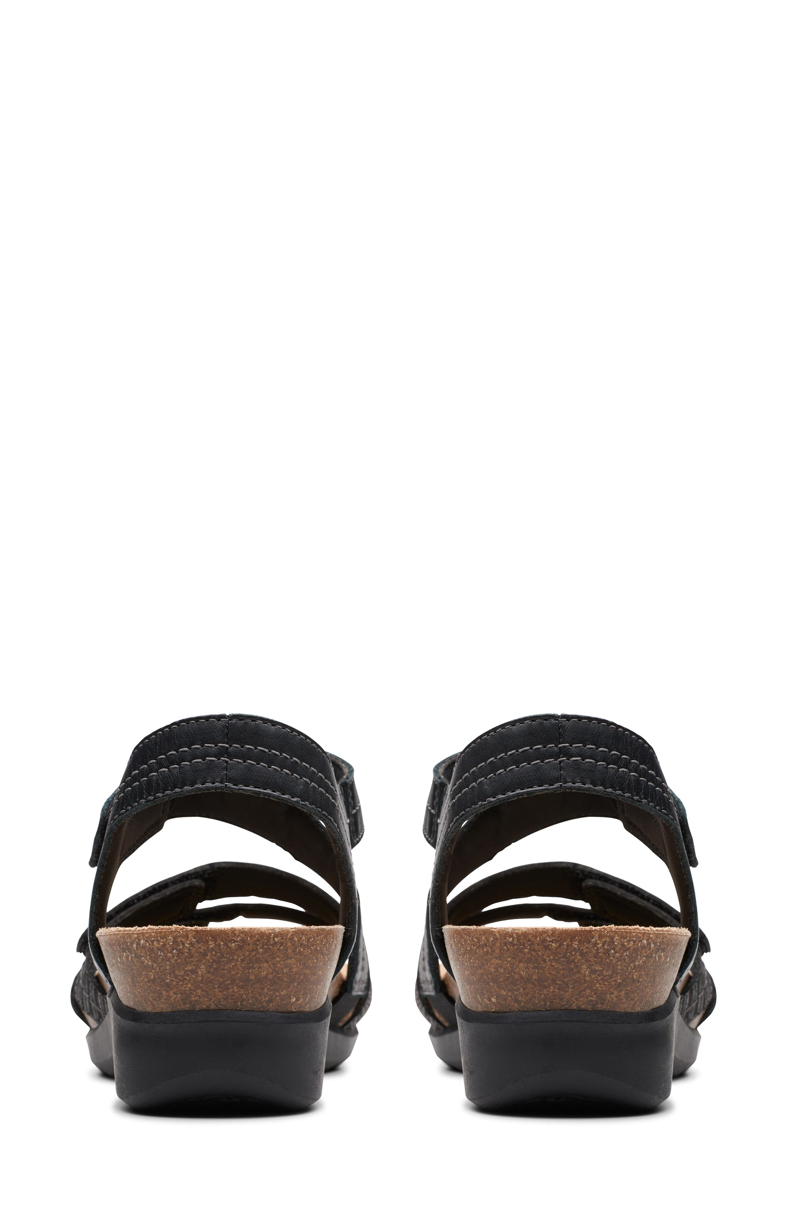Clarks<sup>®</sup> Calenne Clara Sandal, Alternate, color, Black Combi