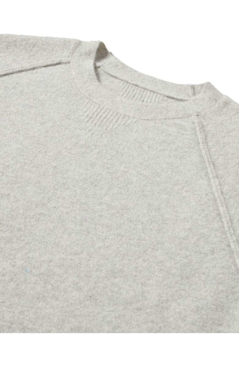 Fortela Harvard Wool Raglan Sleeve Crewneck Knit, Alternate, color, Melange