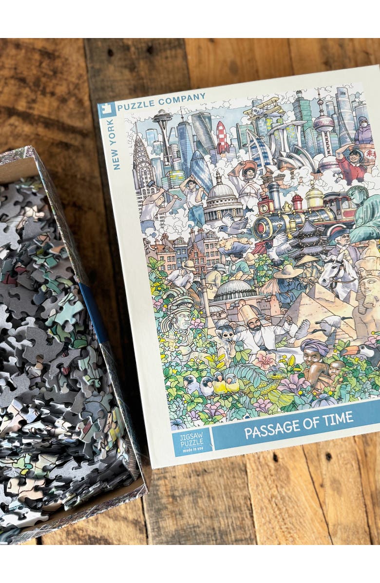 NEW YORK PUZZLE COMPANY Passage of Time 1000 Piece Puzzle, Alternate, color, NO COLOR