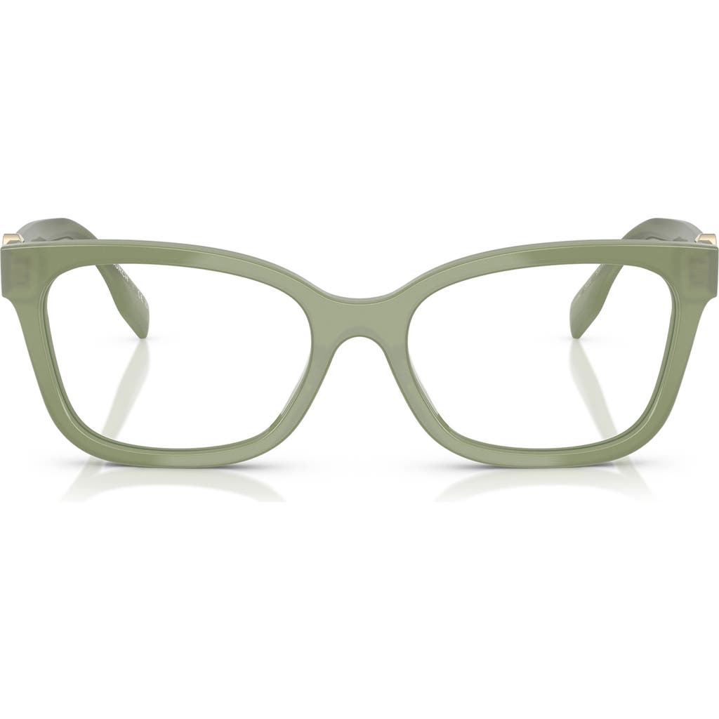 Tory Burch 53mm Phantos Optical Glasses In Green