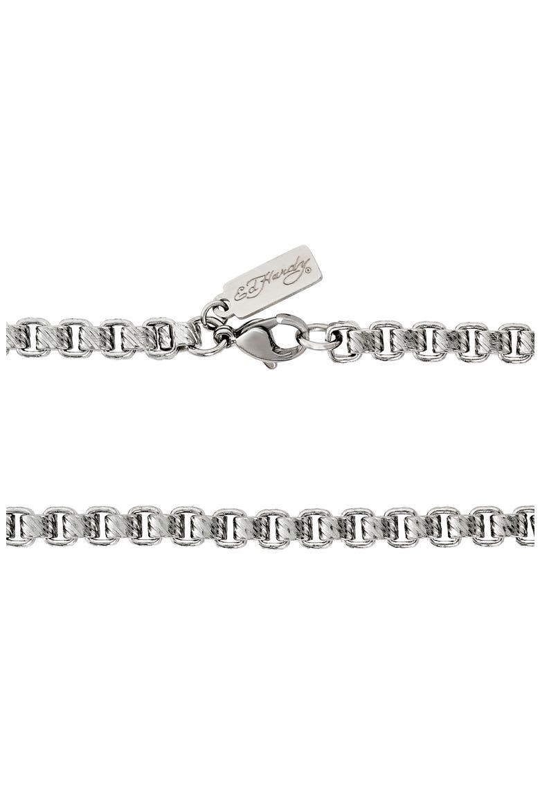 Men's Box Chain Bracelet, Alternate, color, SILVER