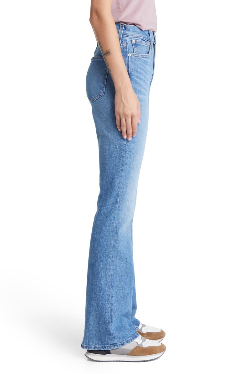 Madewell The Perfect Vintage Ripped High Waist Flare Jeans, Alternate, color,