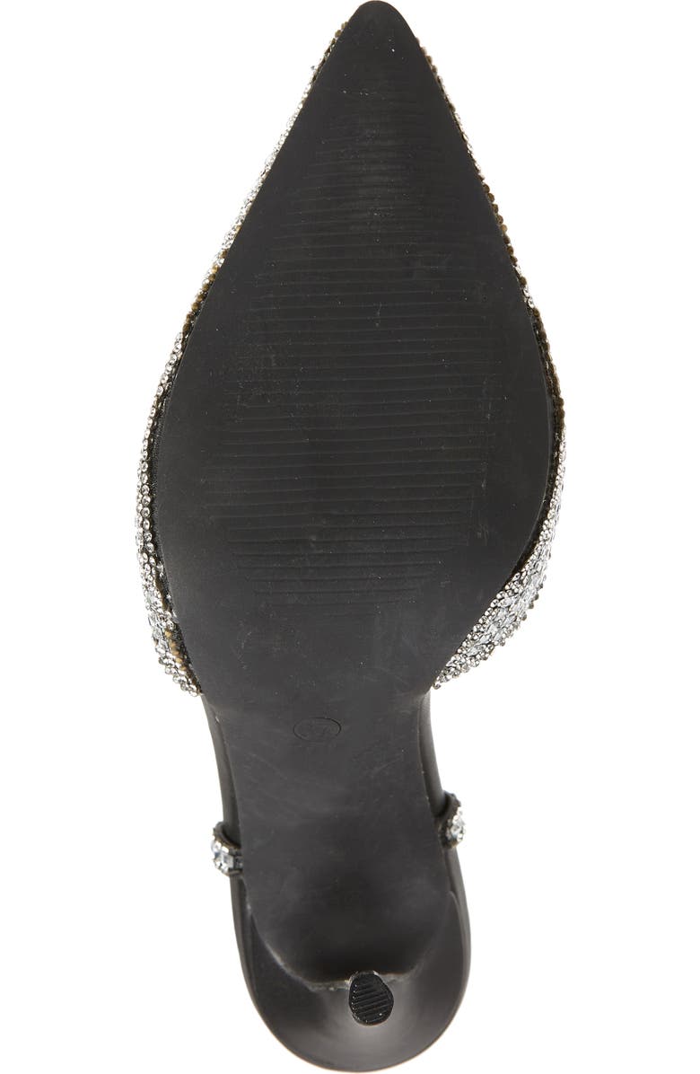 AZALEA WANG Riss Ankle Wrap Pointed Toe Pump, Alternate, color,