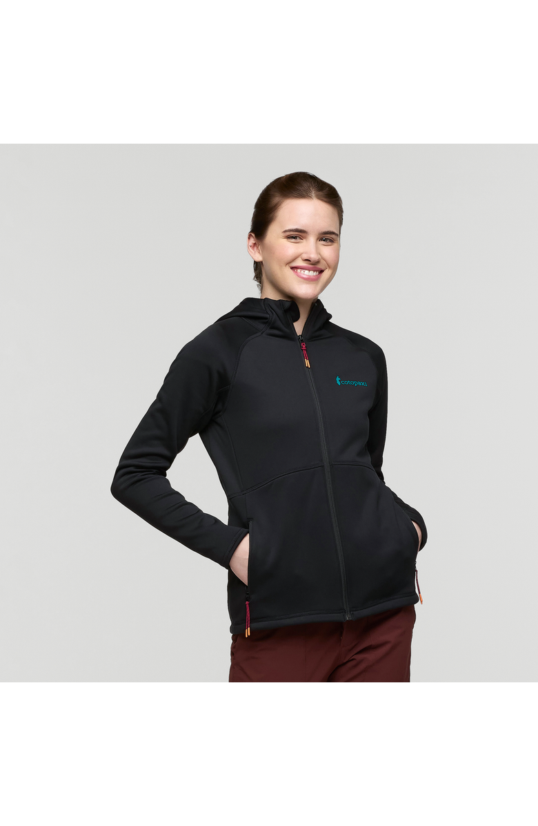 Cotopaxi Tempa Fleece Hooded Jacket - Women's, Main, color, Cotopaxi Black