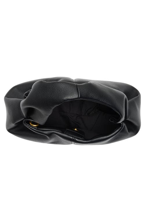 Bcbg Pleated Top Handle Bag In Black
