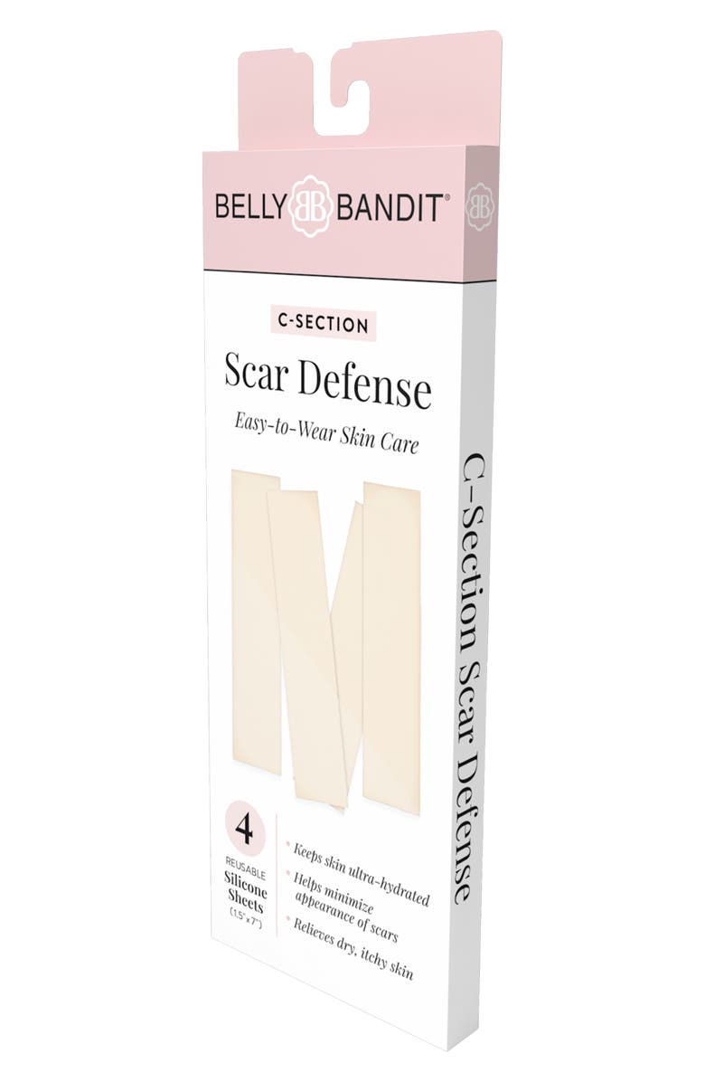 Belly Bandit<sup>®</sup> C-Section Scar Defense Set of 4 Reusable Silicone Sheets, Alternate, color,