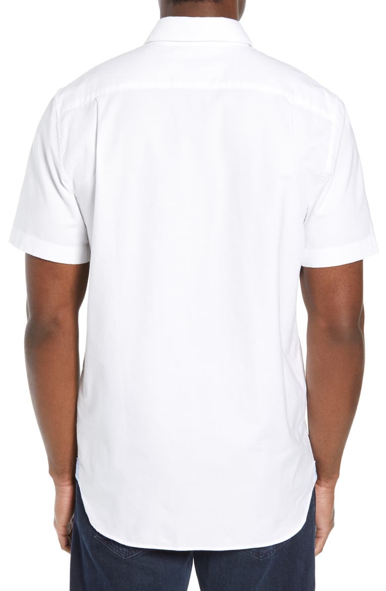 Lacoste Regular Fit Short Sleeve Cotton Sport Shirt, Alternate, color, 