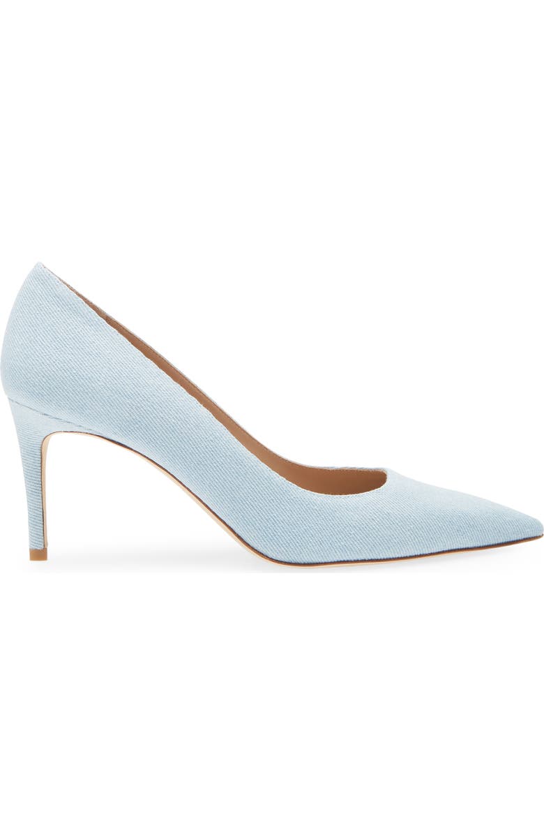 Stuart Weitzman Stuart Power 75 Pump, Alternate, color, Light Vintage Denim