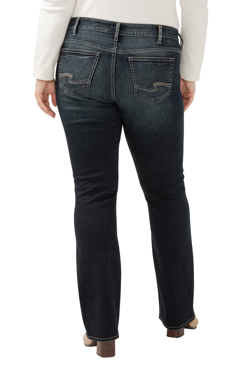 Silver Jeans Co. Elyse Mid Rise Slim Bootcut Jeans, Alternate, color,