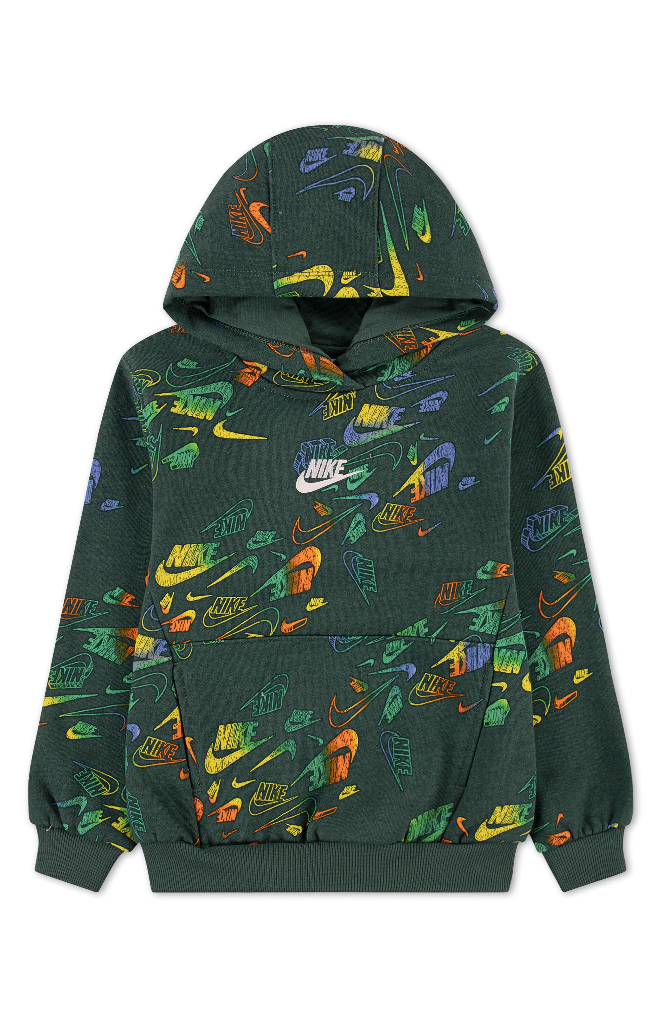 Nike Kids' Reveal Logo Print Hoodie