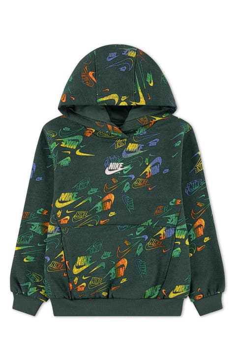 Kids' Reveal Logo Print Hoodie (Toddler & Little Kid)