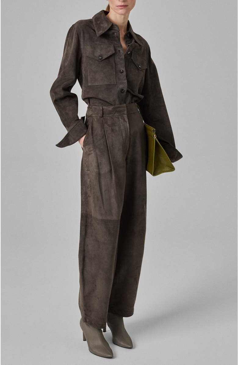 CO Balloon Pant in Suede, Main, color,