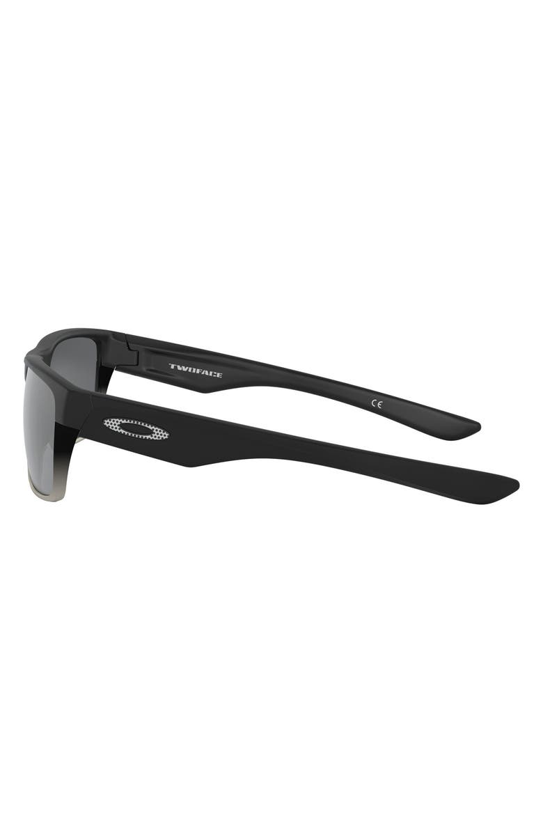 Oakley TwoFace<sup>™</sup> Machinist 60mm Square Sunglasses, Alternate, color, Black