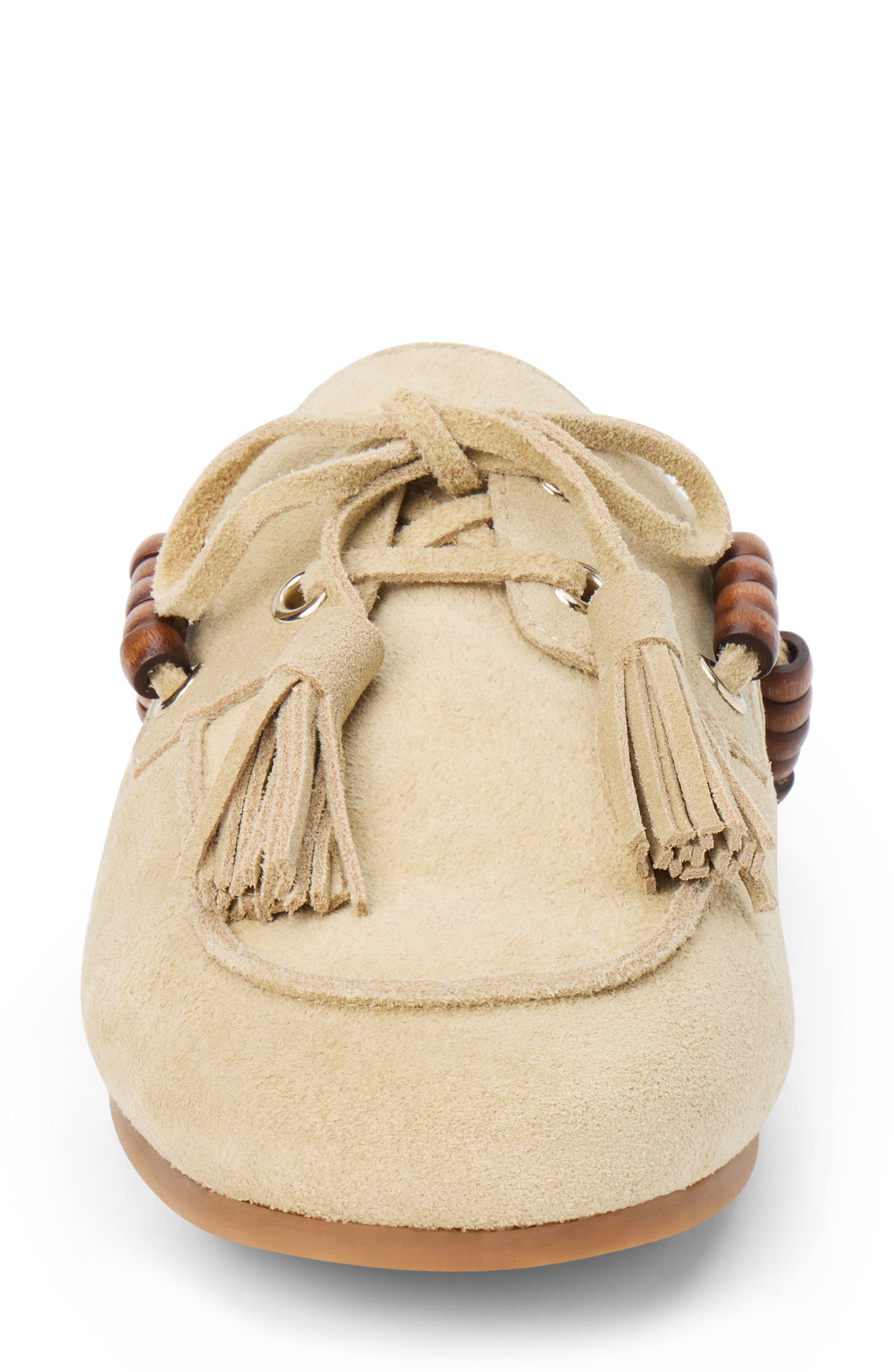 River Leather Mule, Alternate, color, NATURAL